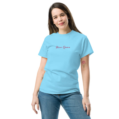 Damen T-Shirt Stickerei