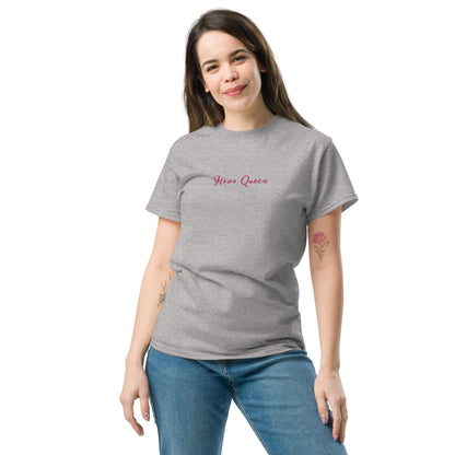 Damen T-Shirt Stickerei